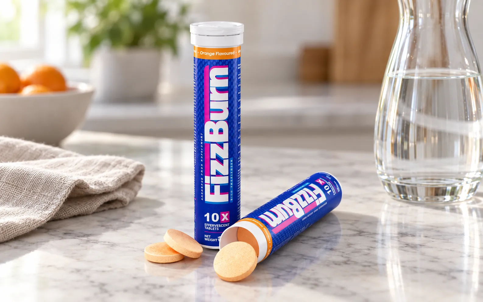 FizzBurn — opakowanie na co dzień