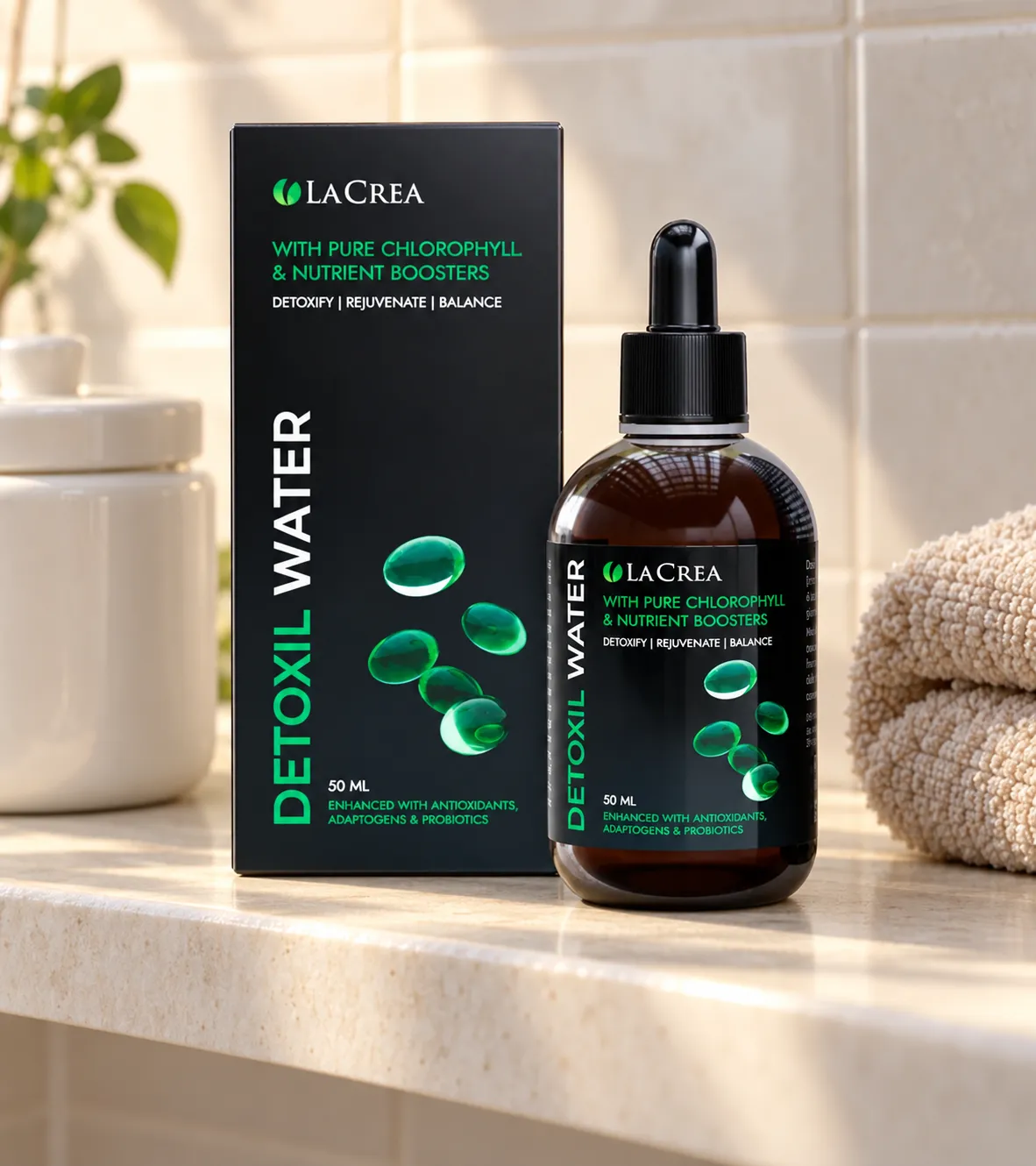 Detoxil Water Parasites — opakowanie na co dzień