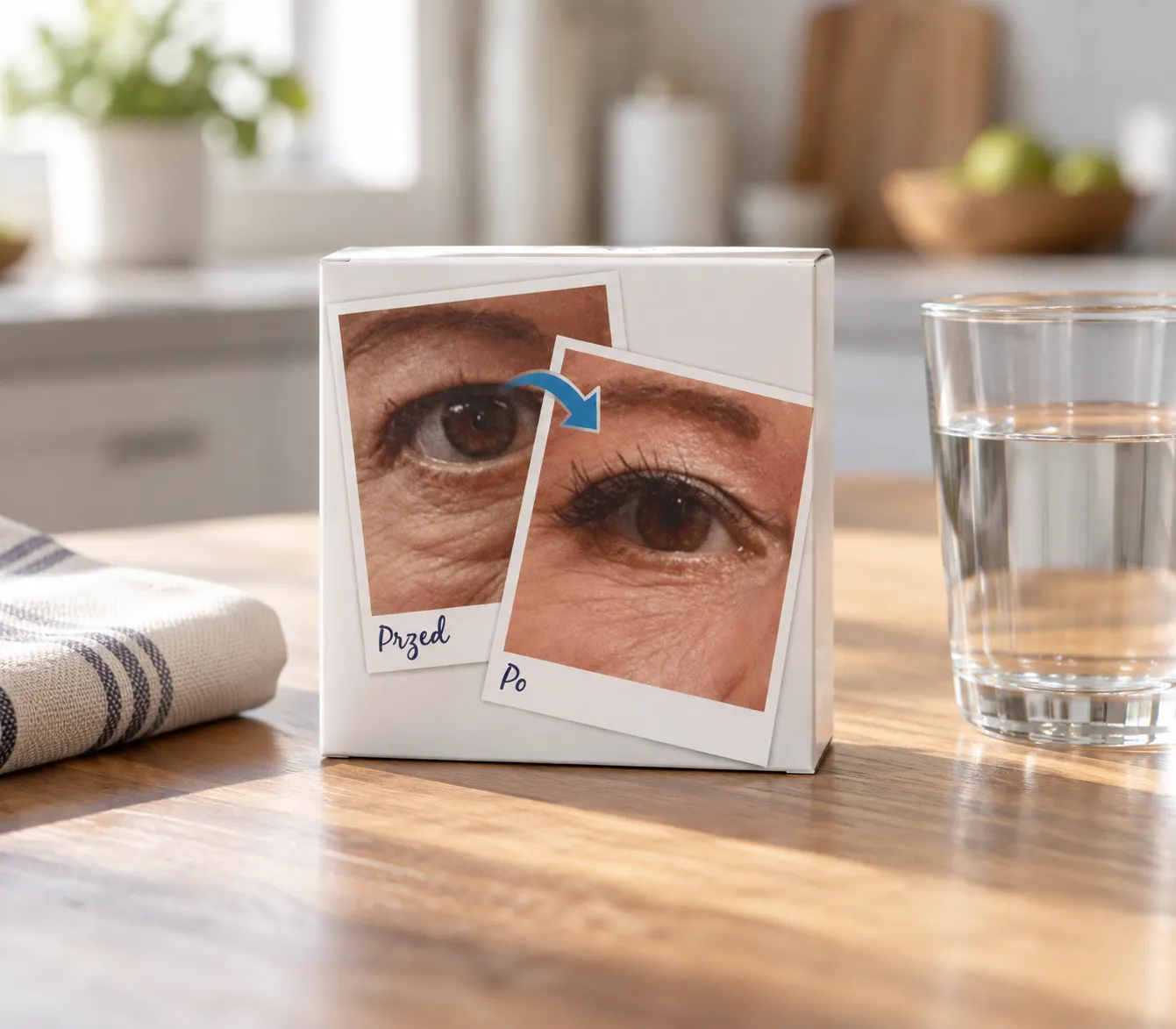 Nivelage eye cream — opakowanie na co dzień