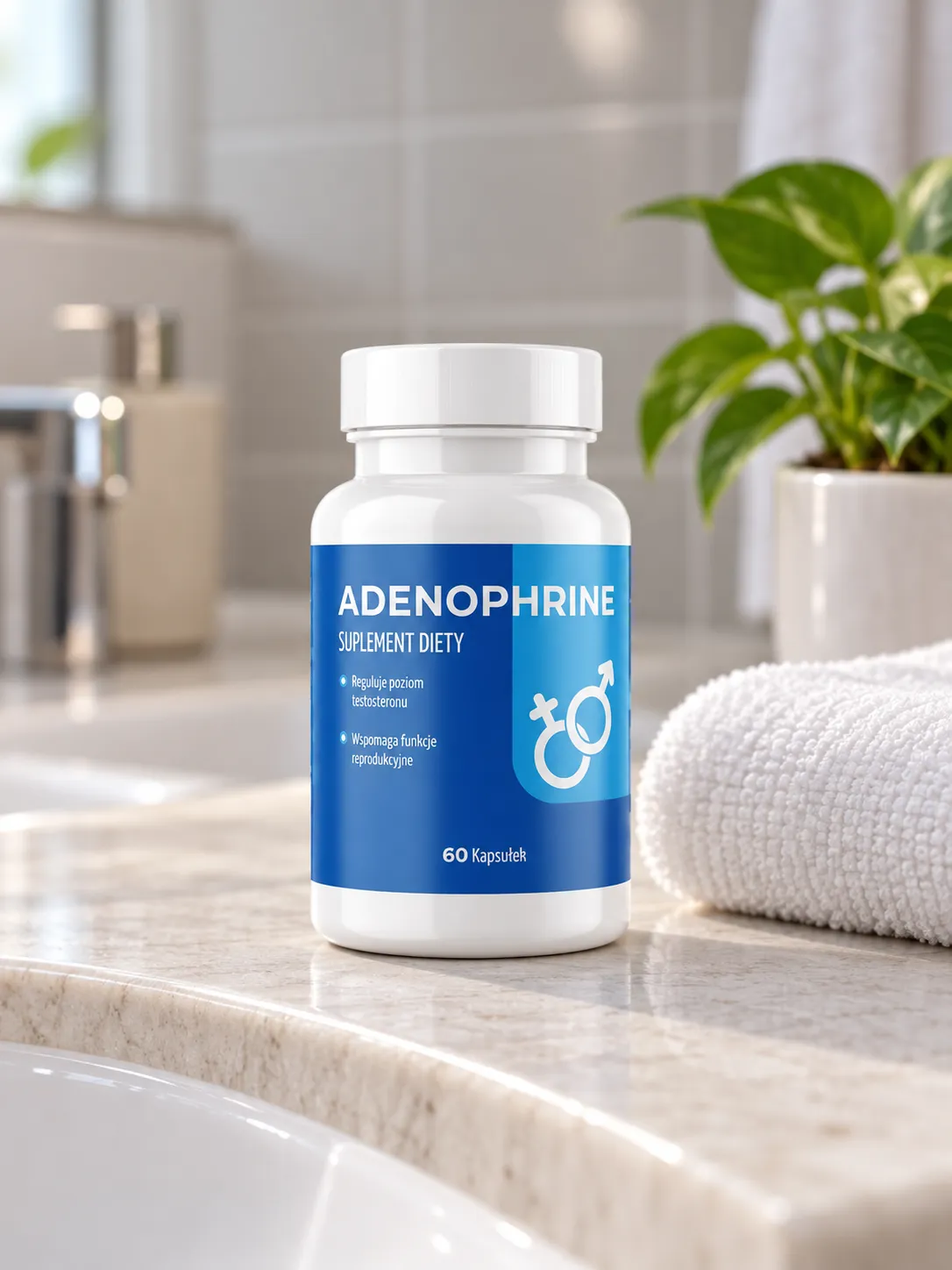 Adenophrine — opakowanie na co dzień