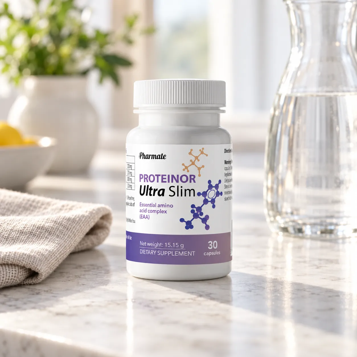 Proteinor Ultra Slim — opakowanie na co dzień