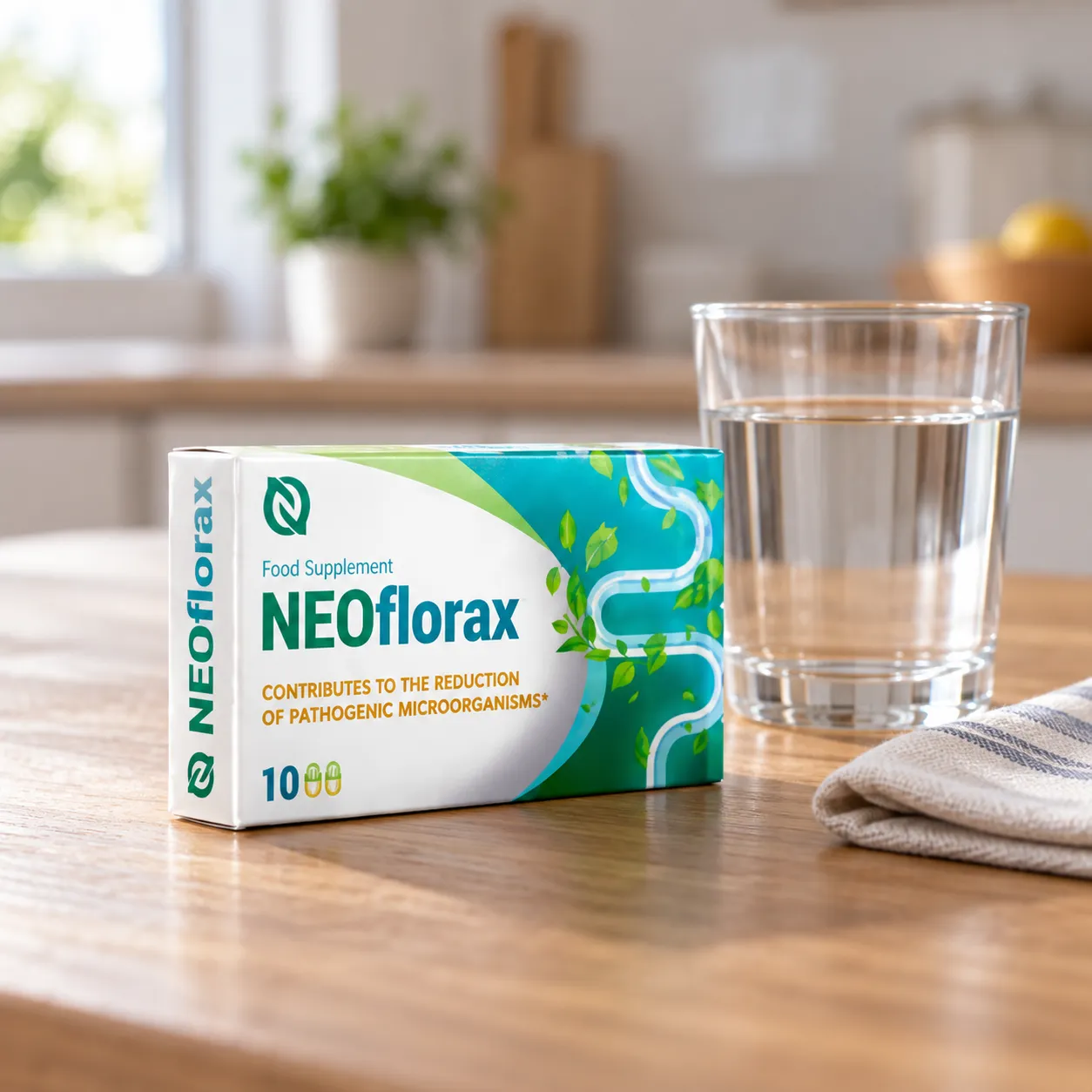 Neoflorax — opakowanie na co dzień