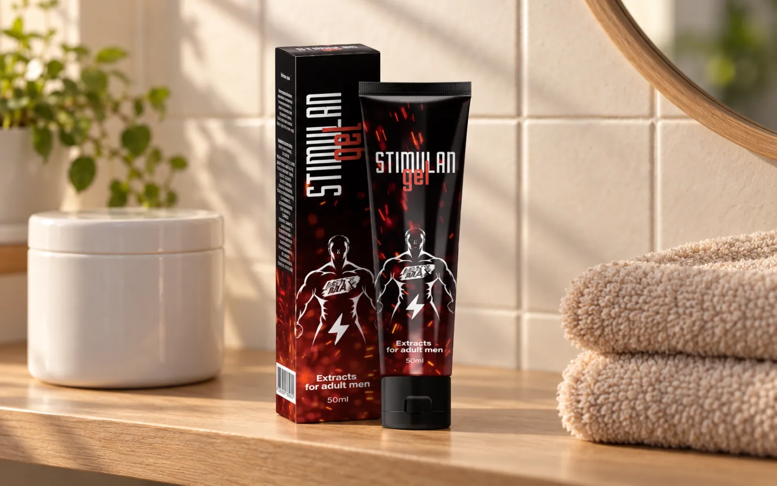 Stimulan Gel — opakowanie na co dzień