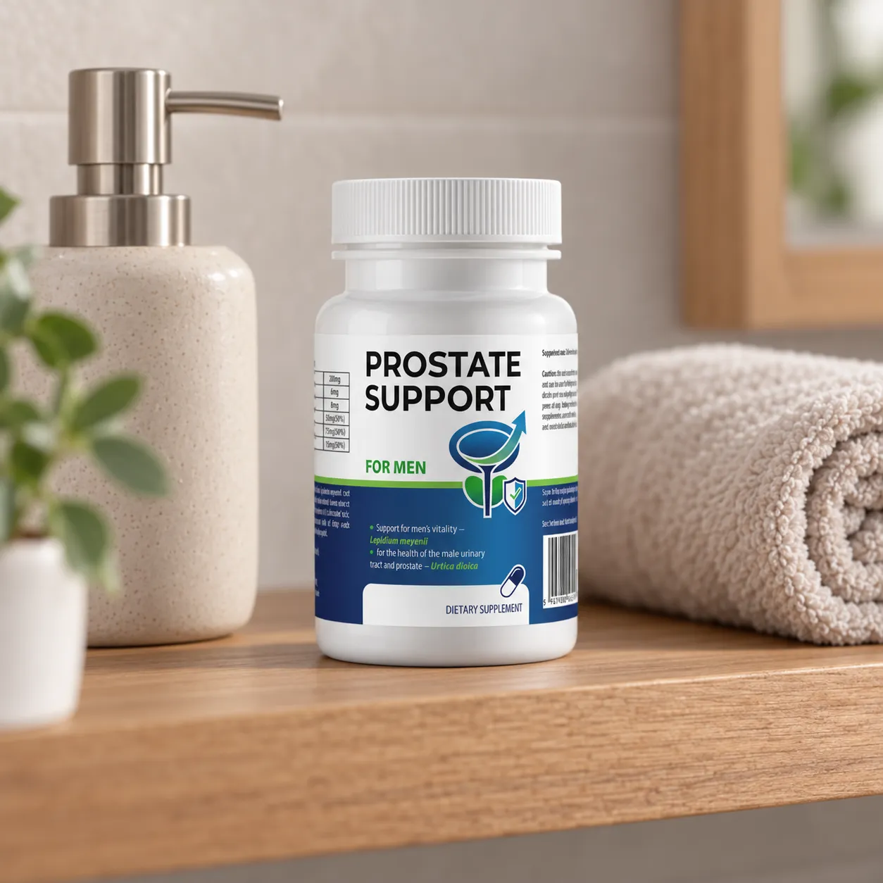 Prostate Support — opakowanie na co dzień