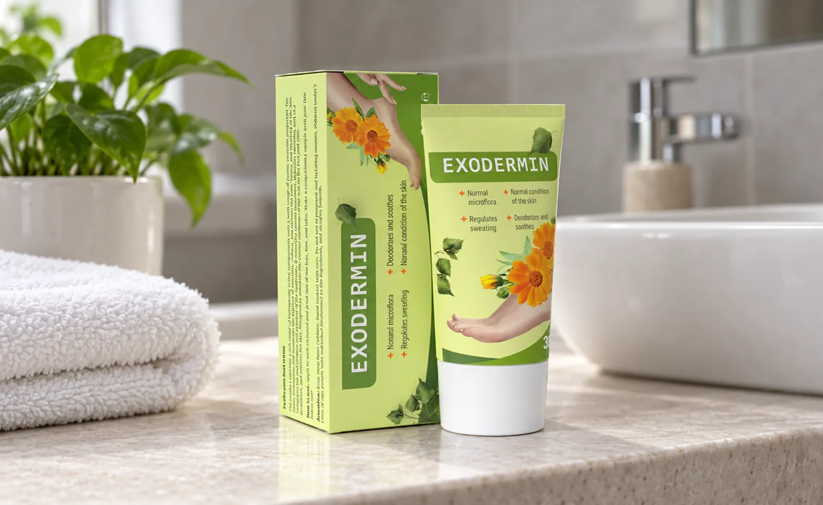 Exodermin — opakowanie na co dzień